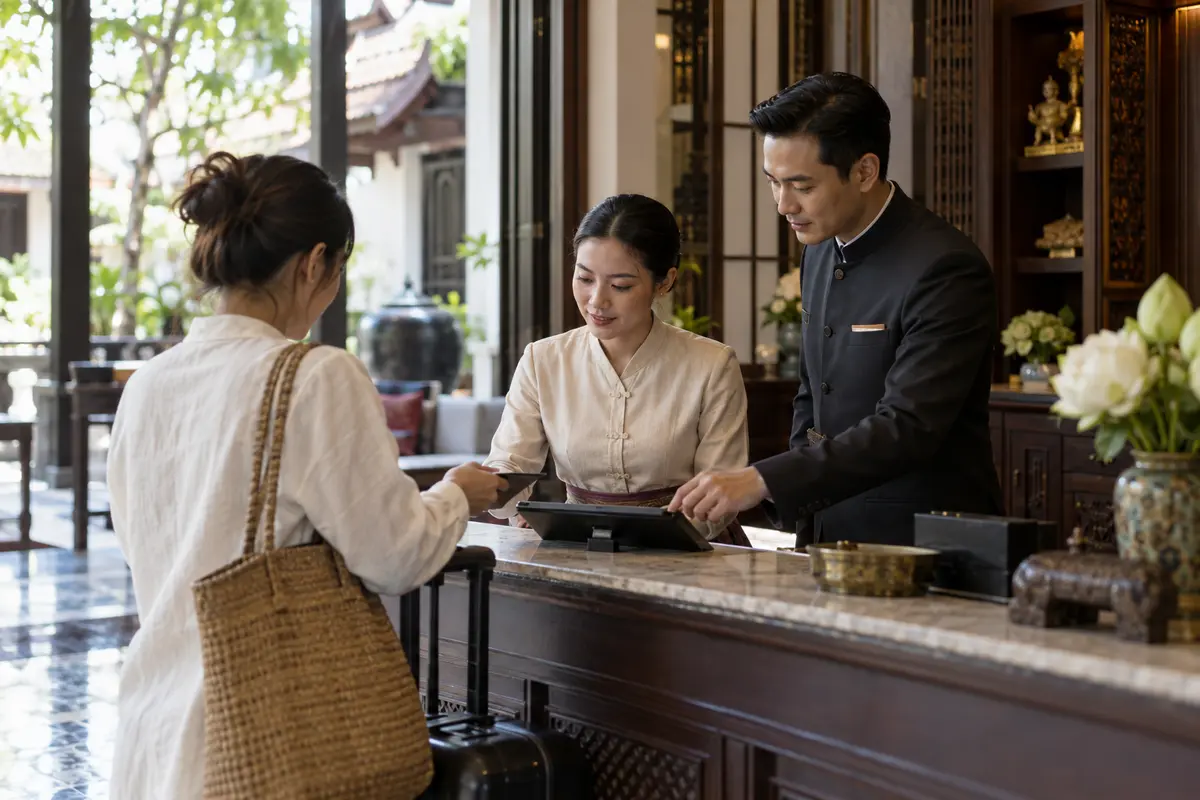 หัวหน้าพนักงานต้อนรับ